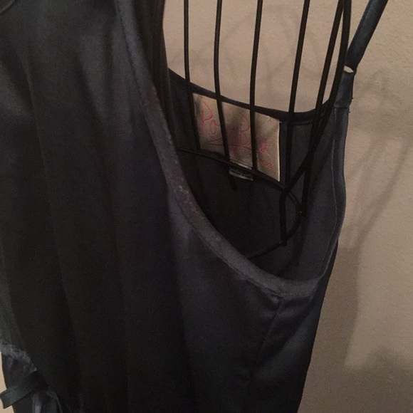 High-Low Satin Dress - Picture 2 of 2